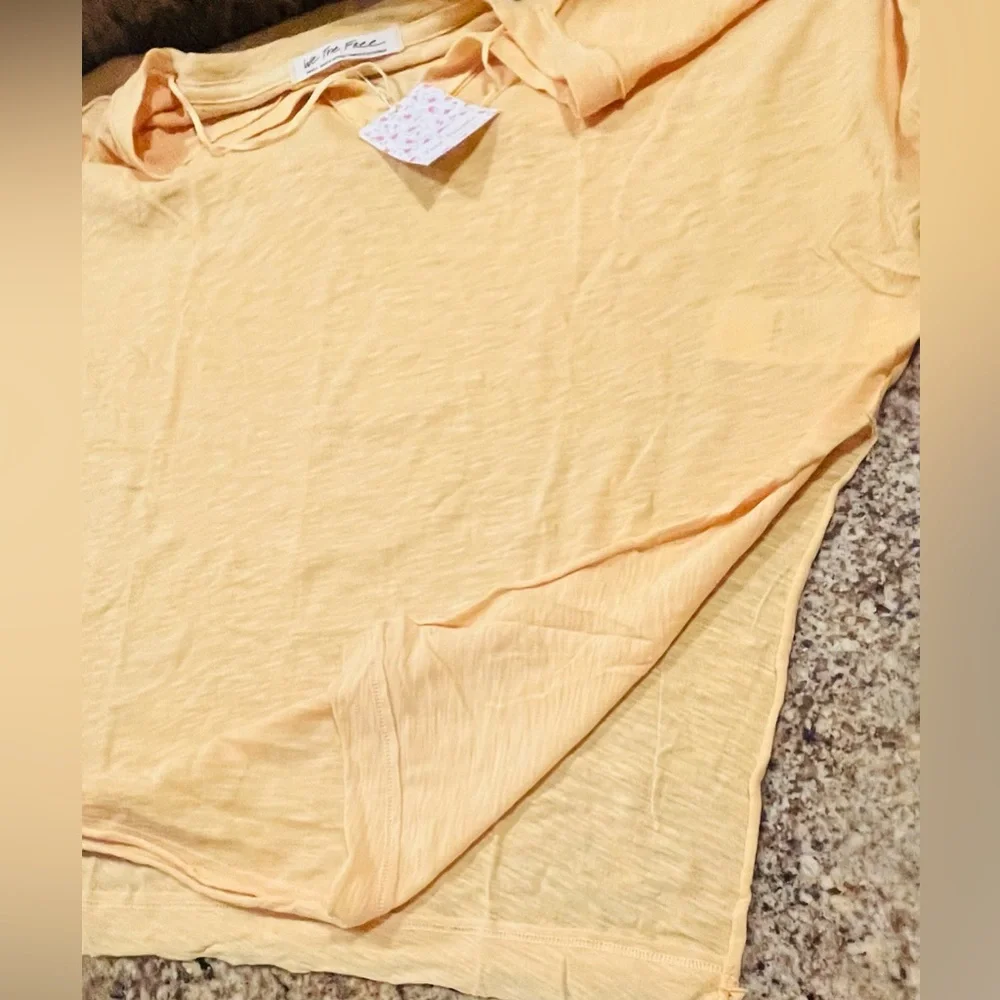 NWT Free People On My Mind V Neck Top